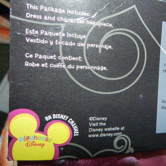 🆕 Minnie Mouse Pink/White Mickey Mouse Clubhouse Dress & Headbow 4-6x NWT - Picture 7 of 12